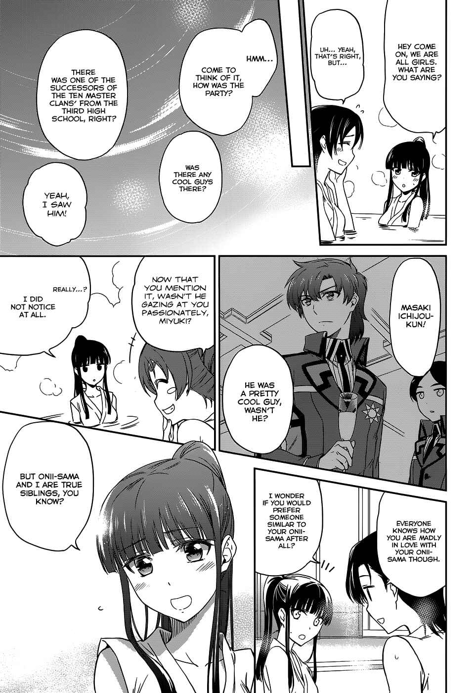 Page 27 Chapter 7 Mahouka Koukou no Rettousei - Kyuukousen-hen