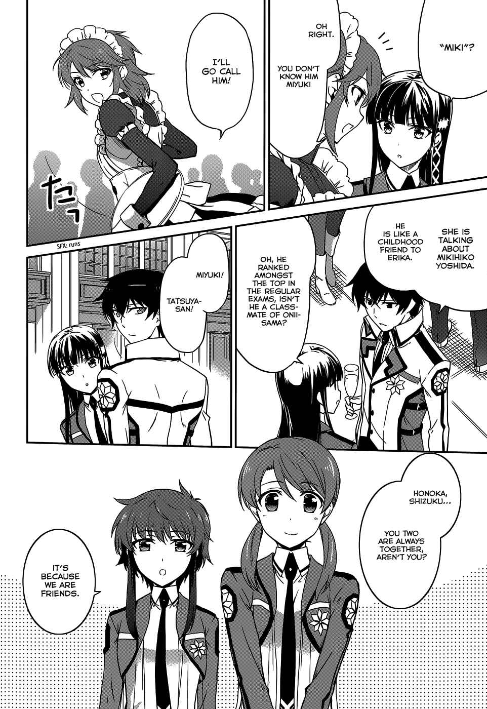 Page 6 Chapter 7 Mahouka Koukou no Rettousei - Kyuukousen-hen