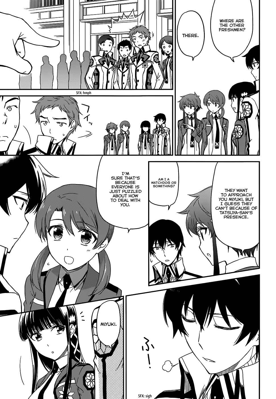 Page 7 Chapter 7 Mahouka Koukou no Rettousei - Kyuukousen-hen