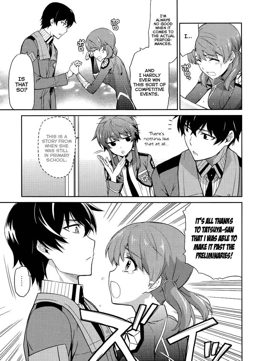 Page 16 Chapter 13 Mahouka Koukou no Rettousei - Kyuukousen-hen