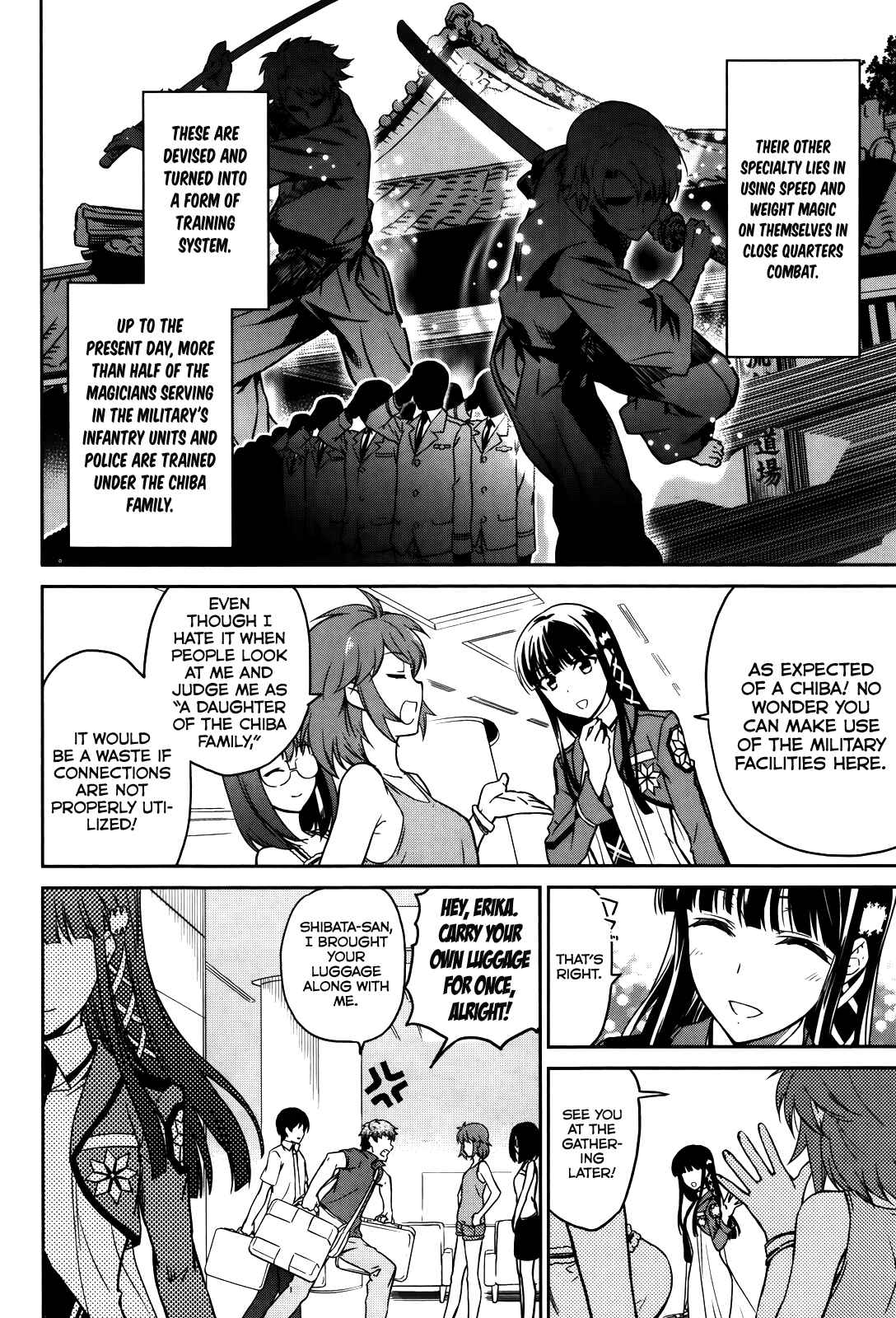 Page 28 Chapter 6 Mahouka Koukou no Rettousei - Kyuukousen-hen