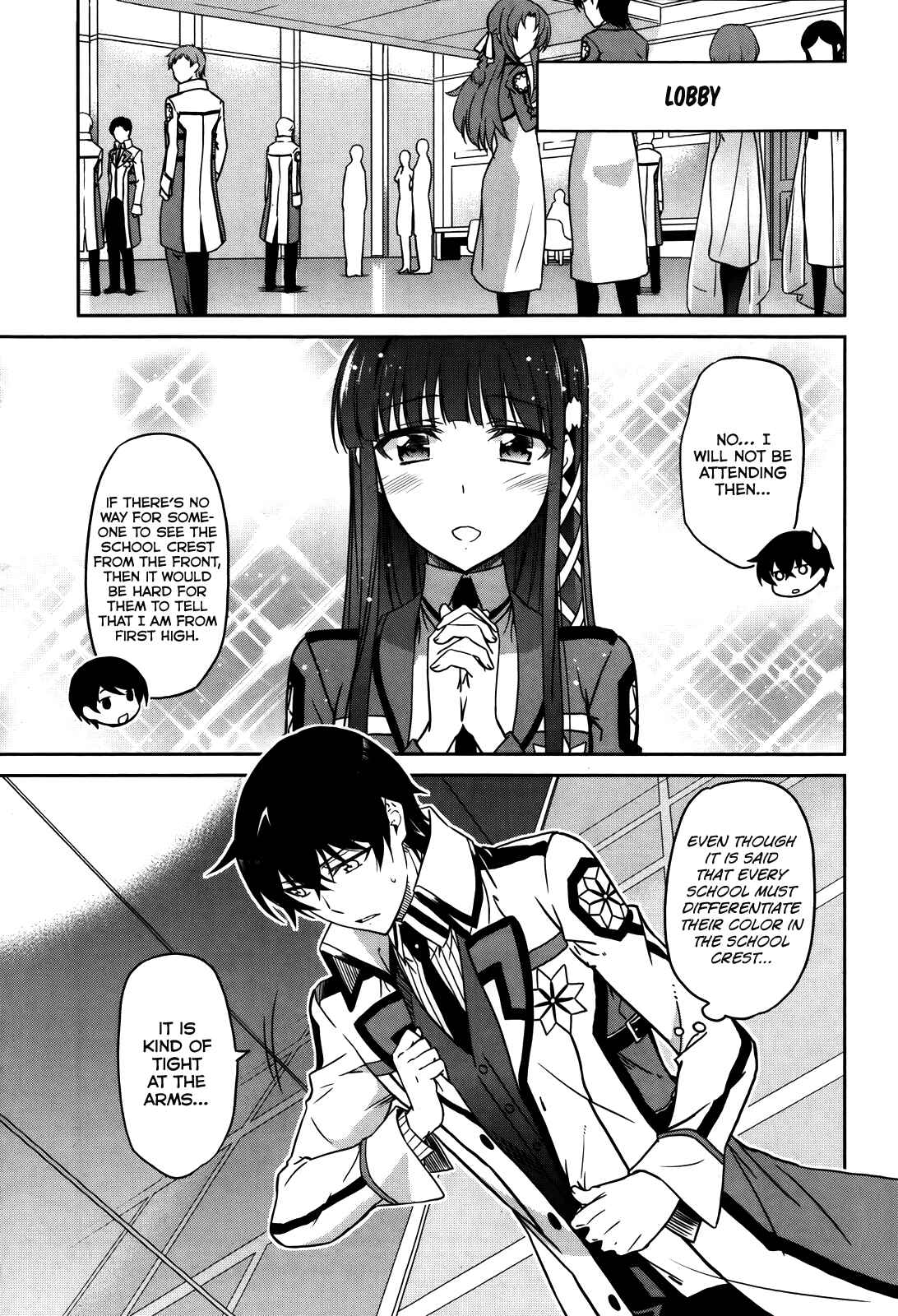 Page 29 Chapter 6 Mahouka Koukou no Rettousei - Kyuukousen-hen
