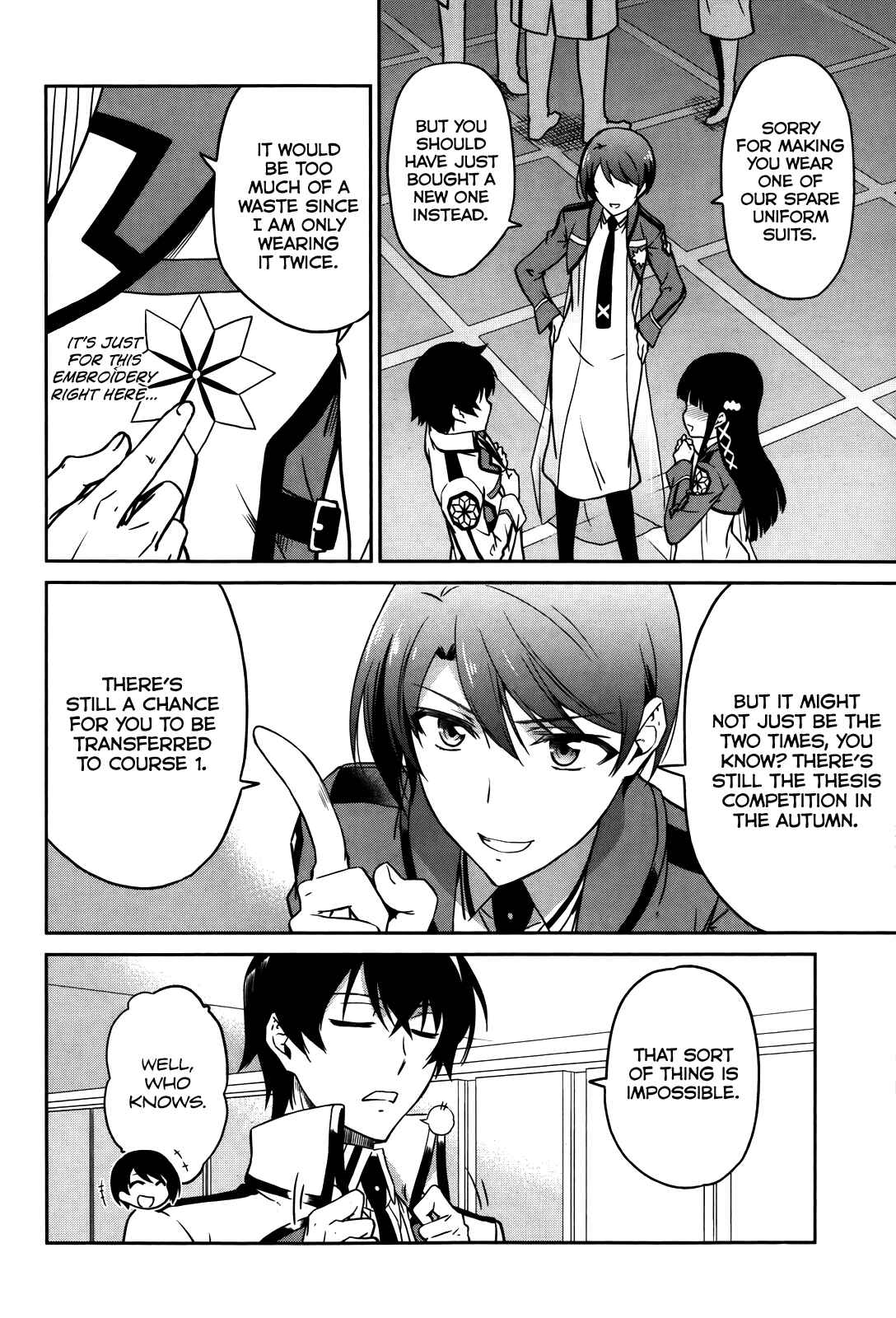 Page 30 Chapter 6 Mahouka Koukou no Rettousei - Kyuukousen-hen