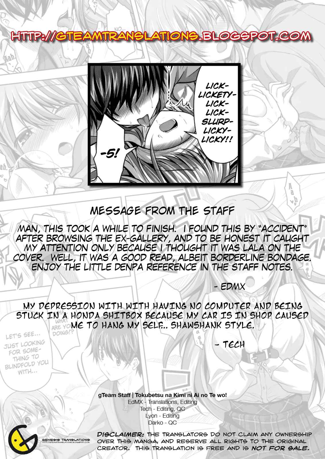 Page 31 Chapter Unknown_4416 Tokubetsu na Kimi ni Ai no Te o!