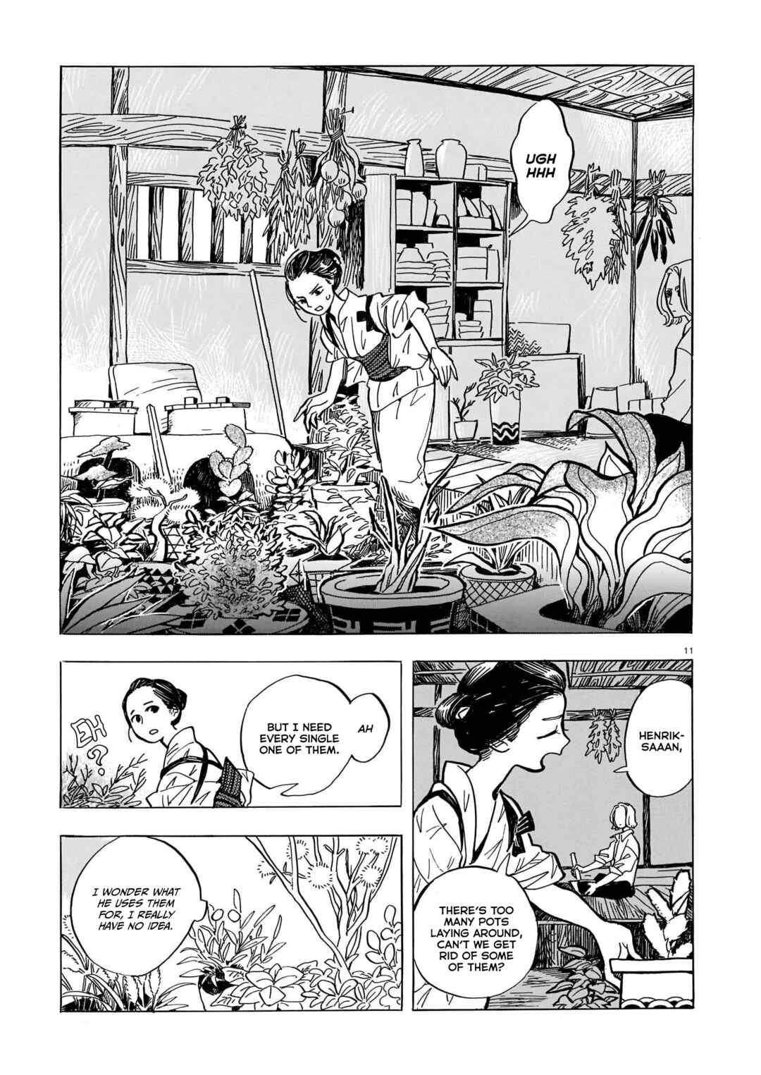 Page 11 Chapter Unknown_c1f8 Tengu no Akai Kami