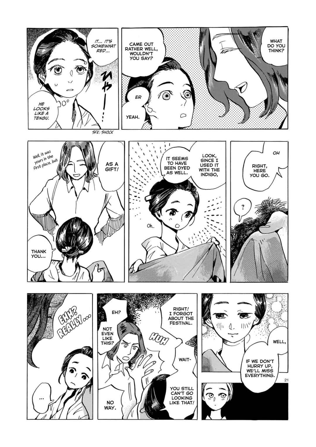 Page 21 Chapter Unknown_c1f8 Tengu no Akai Kami