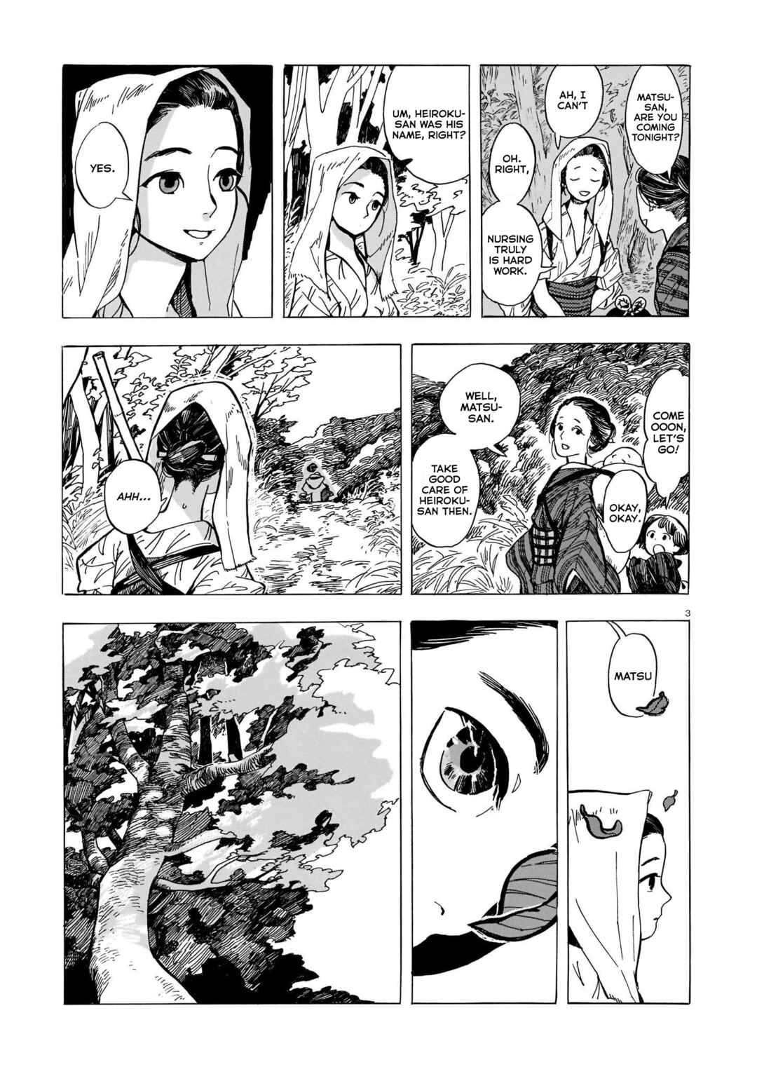 Page 3 Chapter Unknown_c1f8 Tengu no Akai Kami