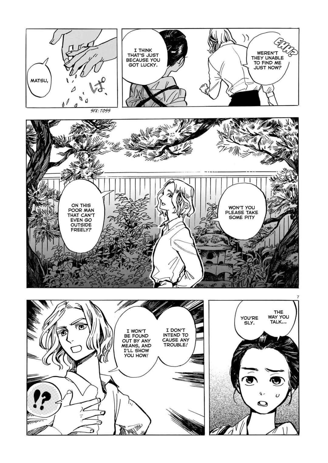 Page 7 Chapter Unknown_c1f8 Tengu no Akai Kami