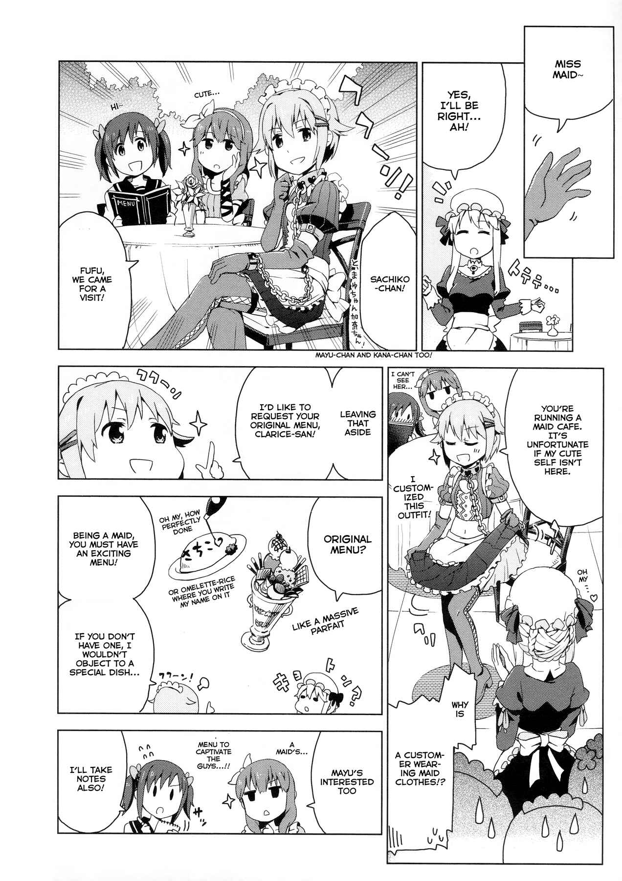 Page 4 Chapter 3 THE iDOLM@STER Cinderella Girls - Comic Anthology cute
