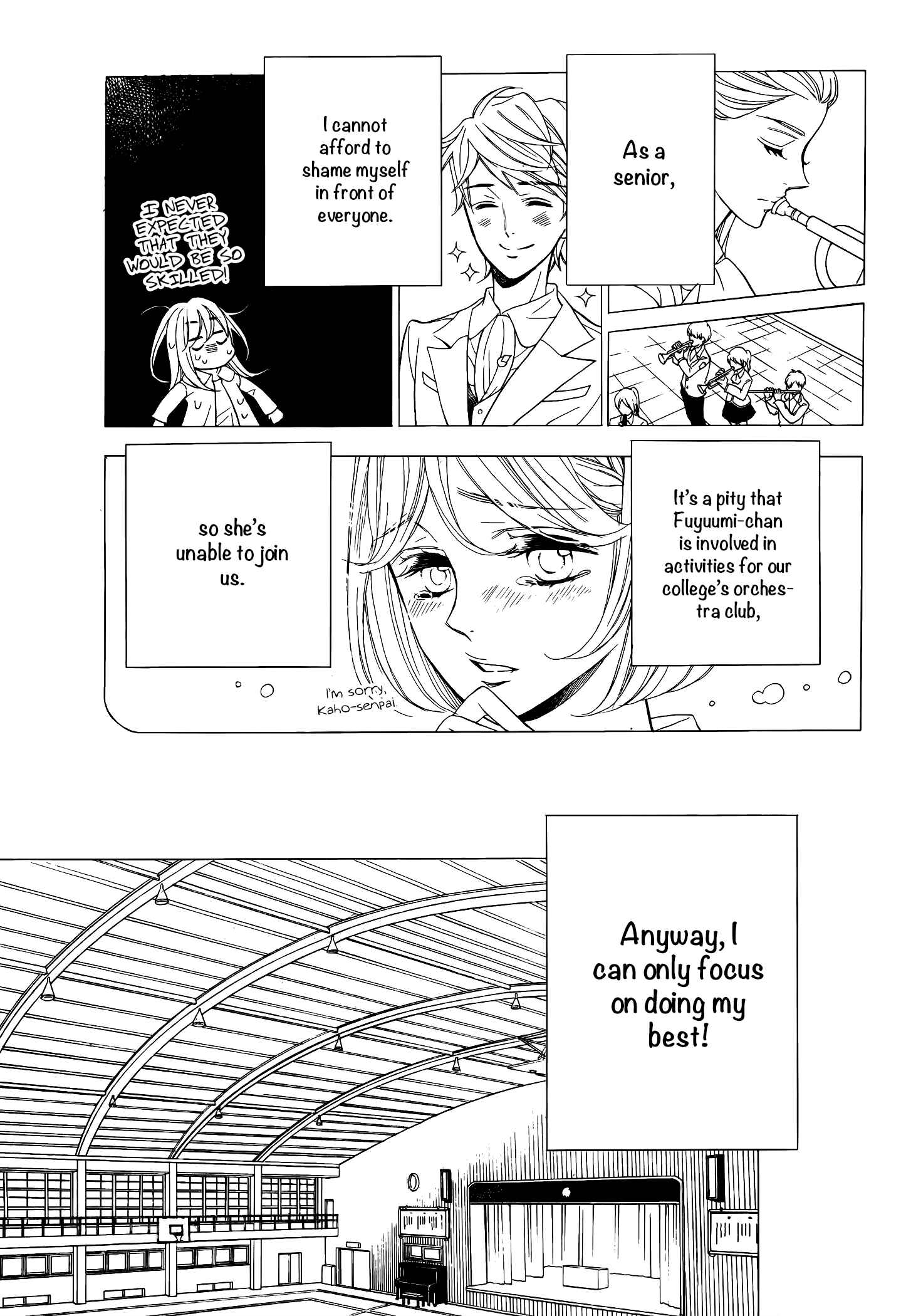 Page 9 Chapter 12 Kiniro no Corda - Daigakusei Hen