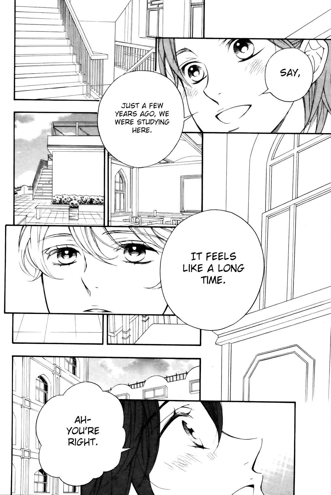 Page 14 Chapter 7 Kiniro no Corda - Daigakusei Hen