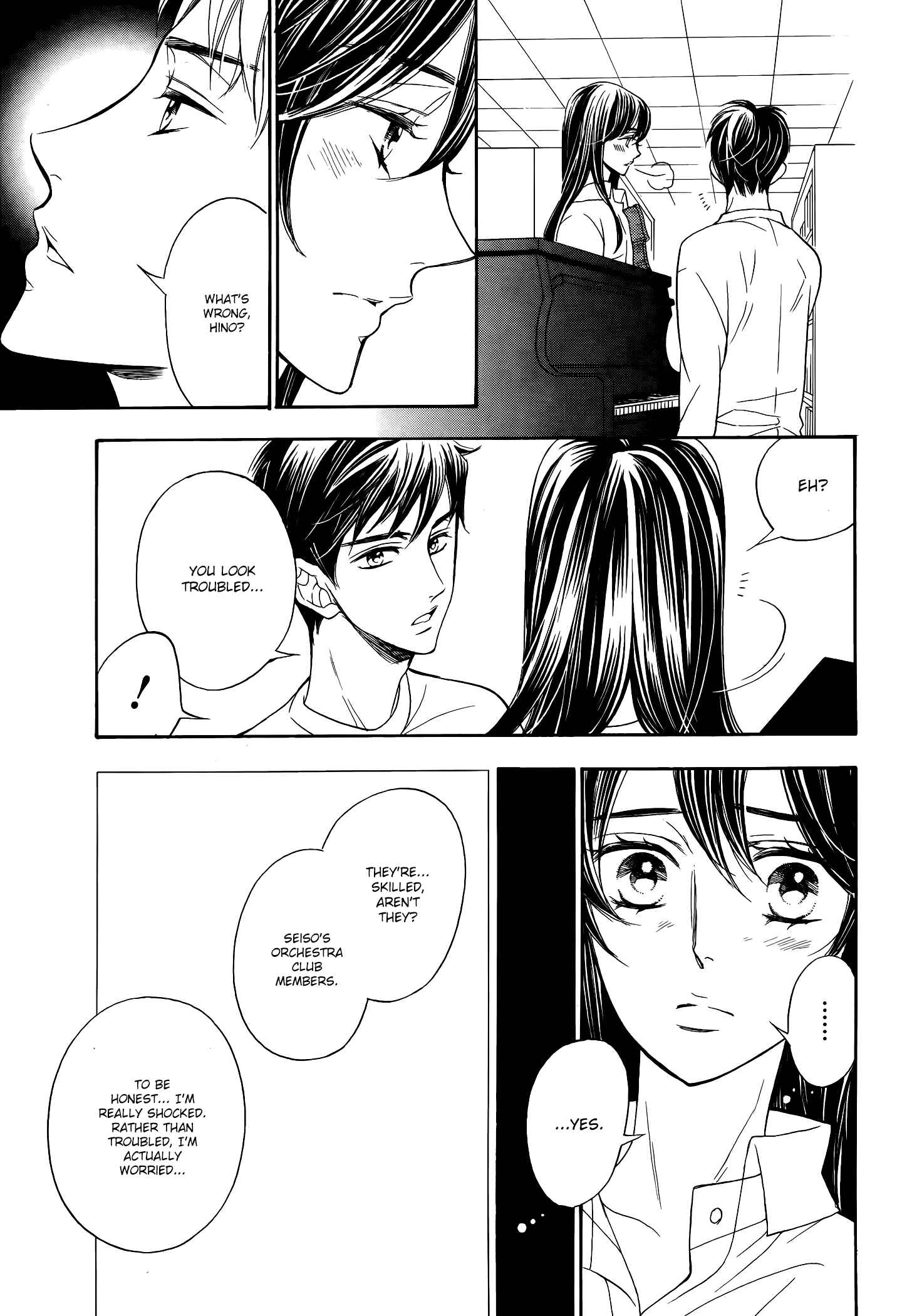 Page 15 Chapter 11 Kiniro no Corda - Daigakusei Hen