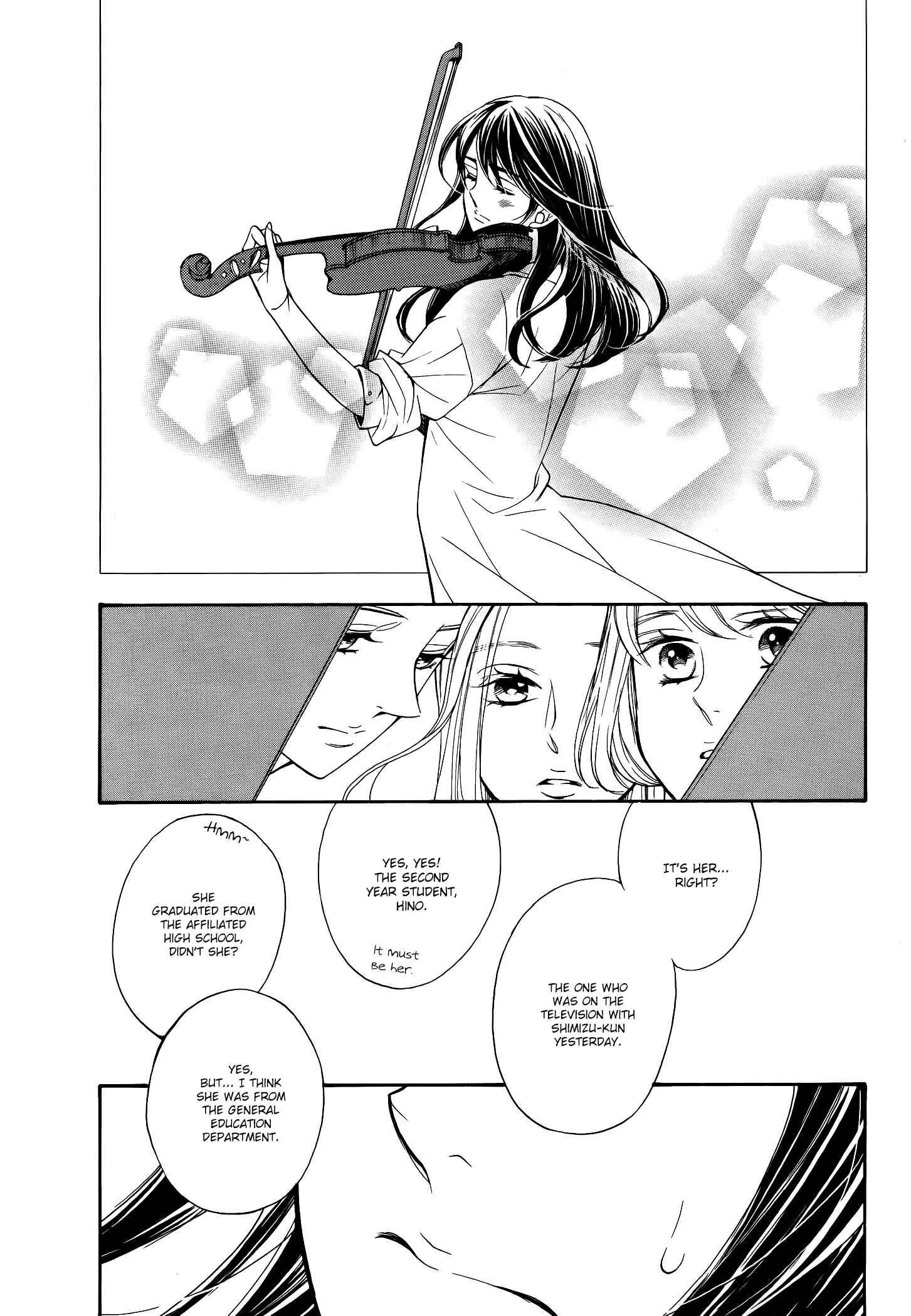 Page 5 Chapter 11 Kiniro no Corda - Daigakusei Hen