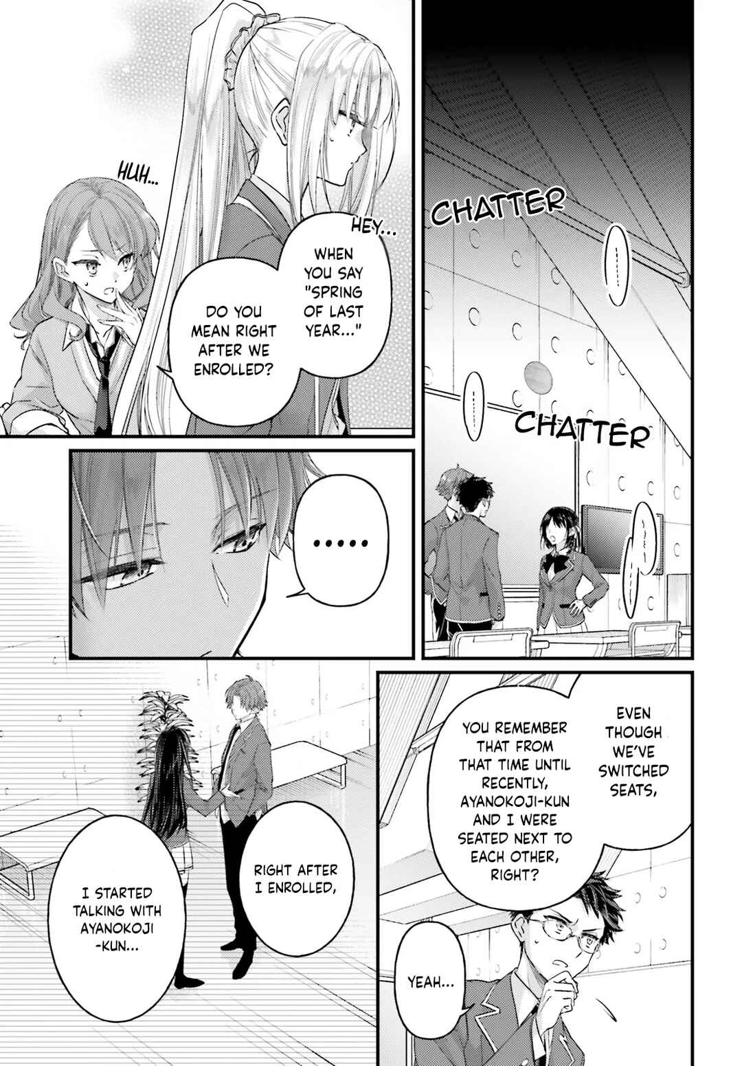 Page 4 Chapter 2 Youkoso Jitsuryoku Shijou Shugi no Kyoushitsu e 2-nensei-hen 2nd Stage