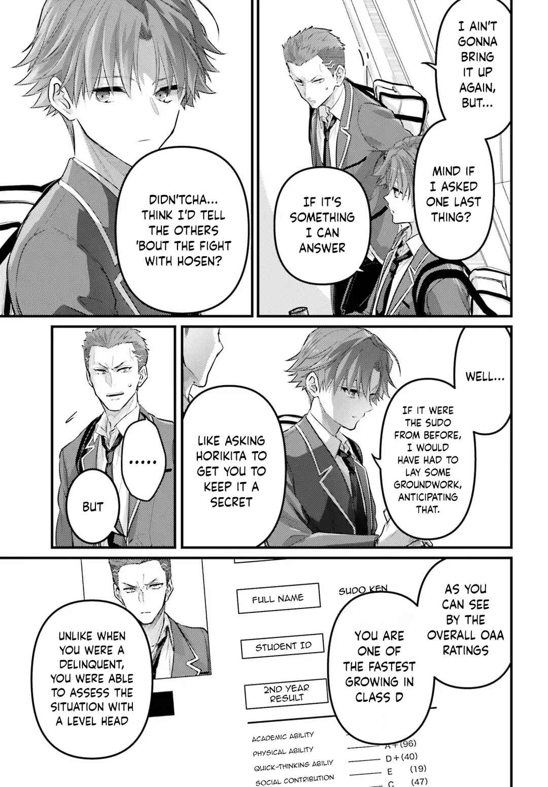 Page 22 Chapter 5 Youkoso Jitsuryoku Shijou Shugi no Kyoushitsu e 2-nensei-hen 2nd Stage