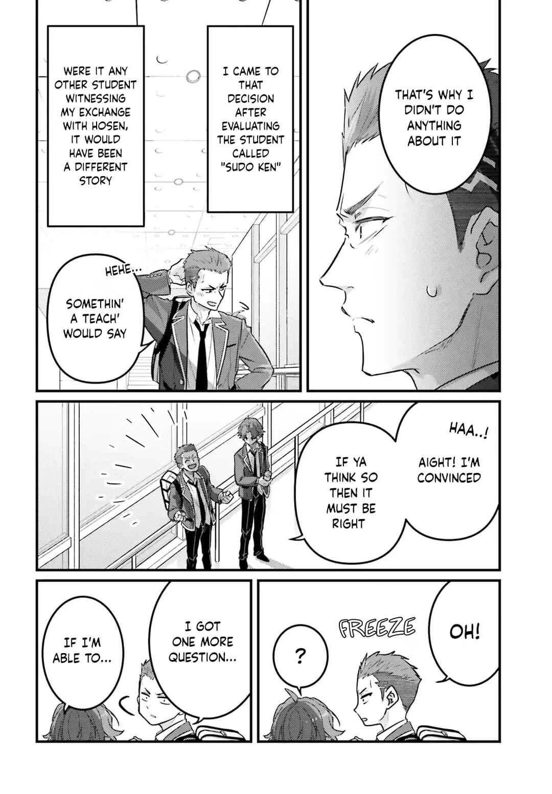 Page 23 Chapter 5 Youkoso Jitsuryoku Shijou Shugi no Kyoushitsu e 2-nensei-hen 2nd Stage