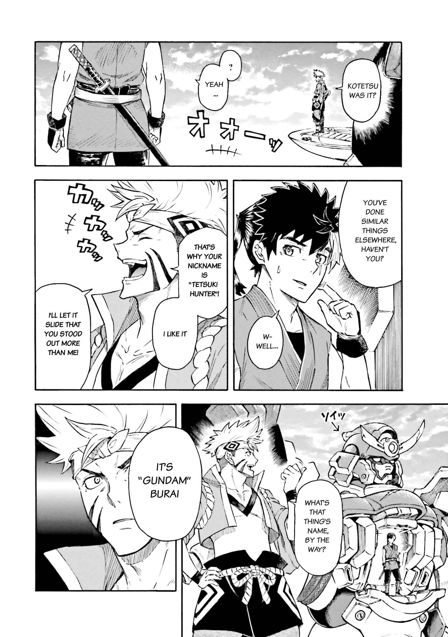 Page 22 Chapter 5 Mobile War History Gundam Burai