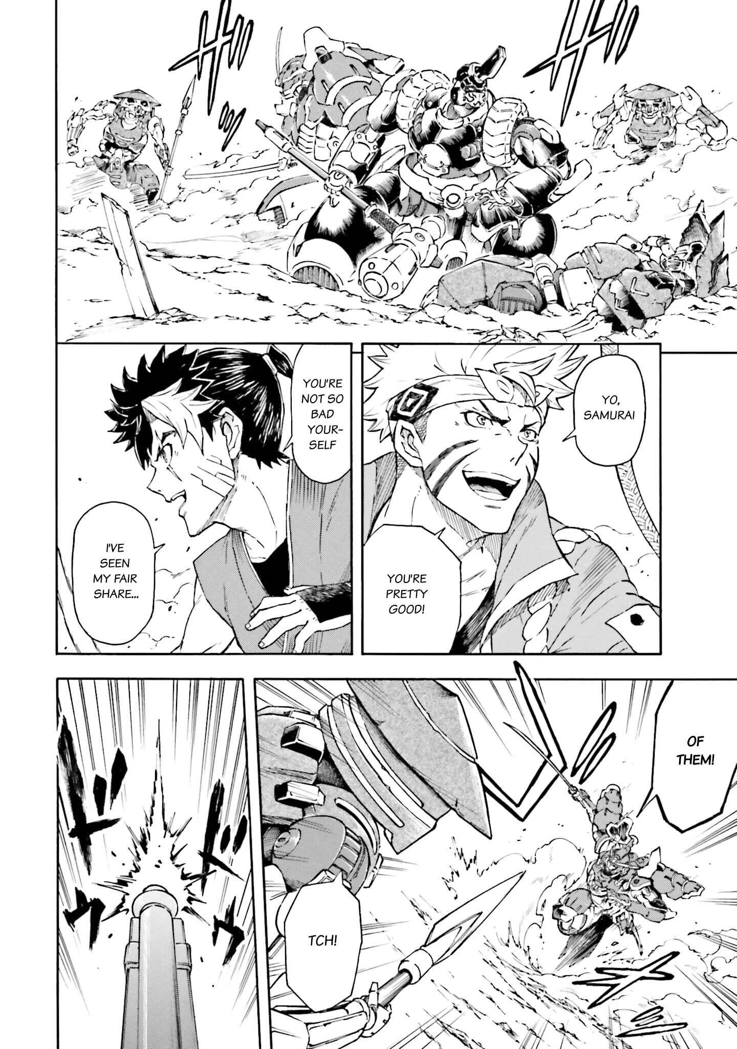 Page 4 Chapter 5 Mobile War History Gundam Burai