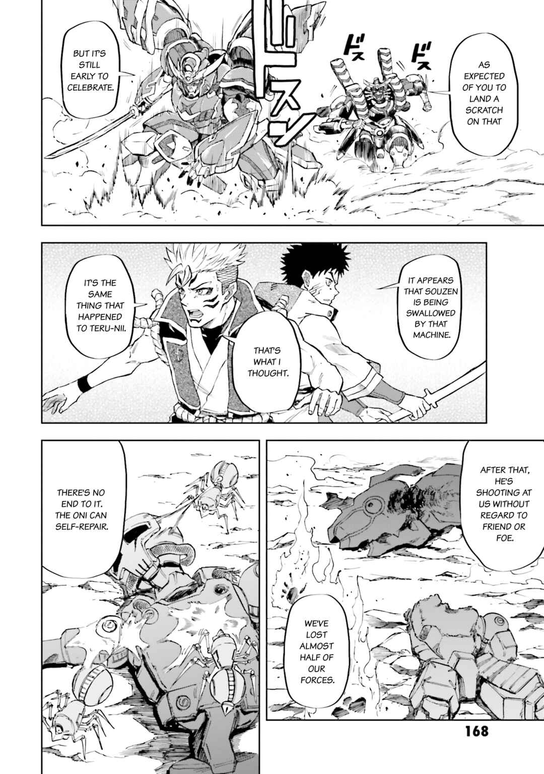 Page 8 Chapter 32 Mobile War History Gundam Burai