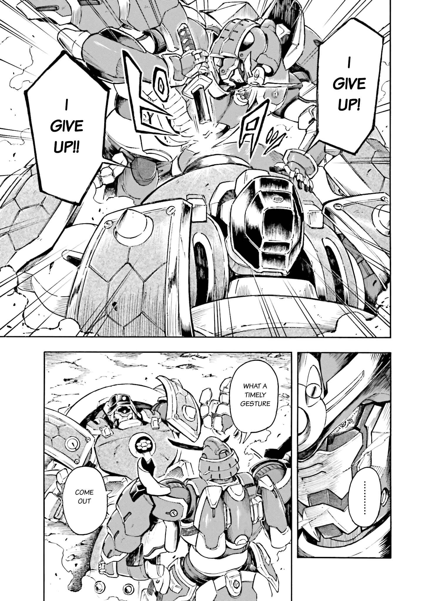 Page 11 Chapter 3 Mobile War History Gundam Burai