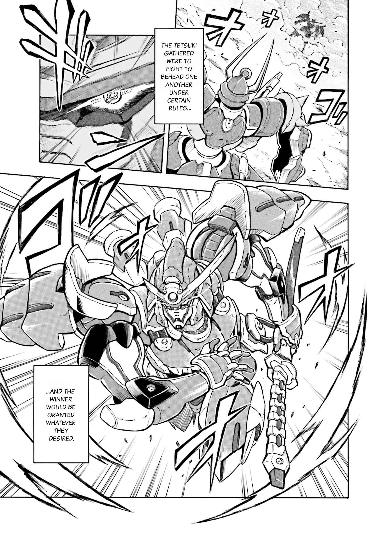 Page 9 Chapter 0 Mobile War History Gundam Burai