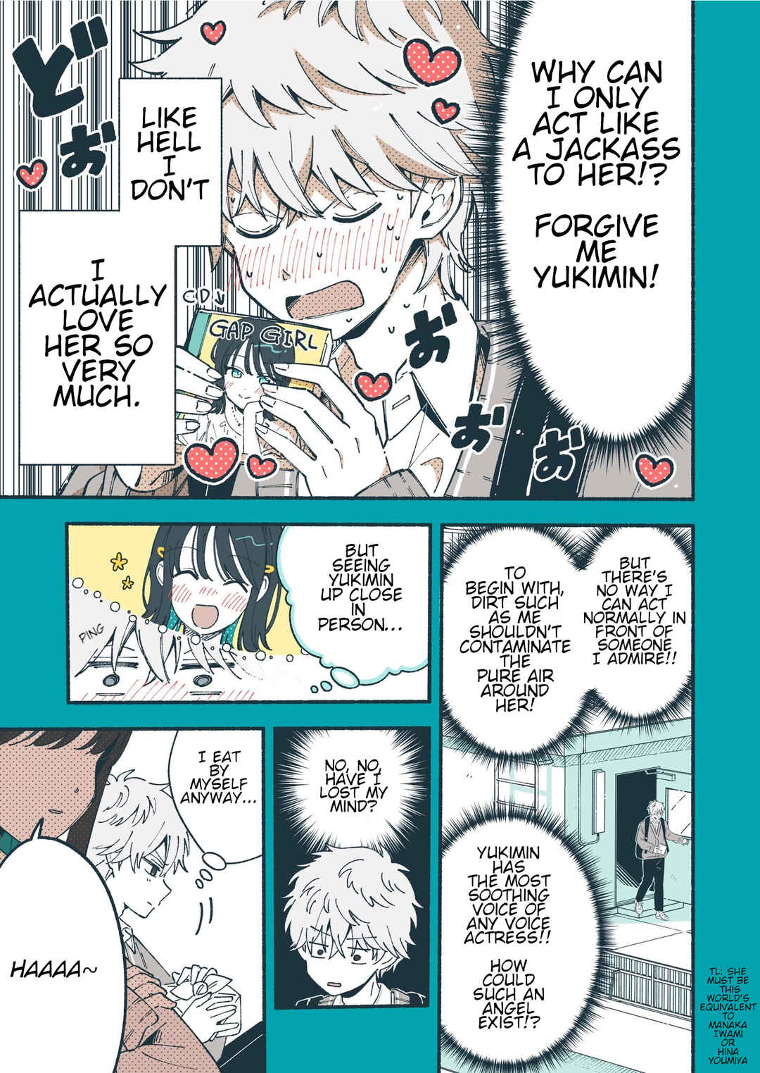 Page 3 Chapter Unknown_a229 The Other Side of My Favorite Voice Actress was Insane