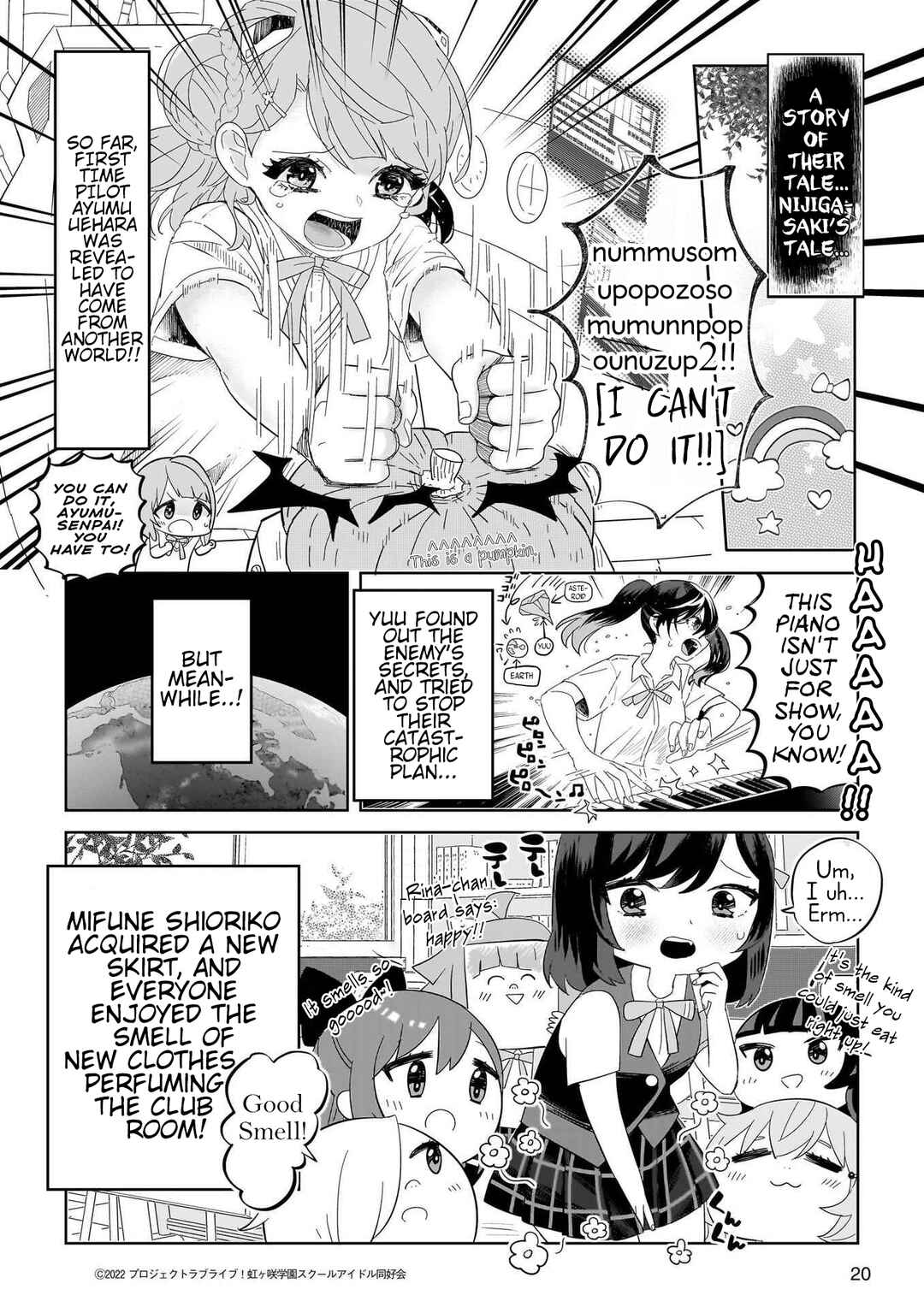 Page 1 Chapter 0 Hangyaku no Nijigasaki