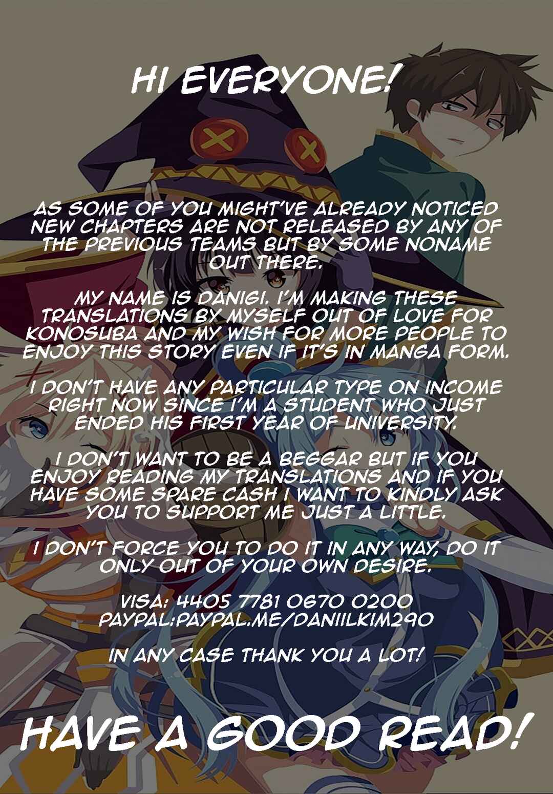 Page 2 Chapter 104 Kono Subarashii Sekai ni Shukufuku wo!