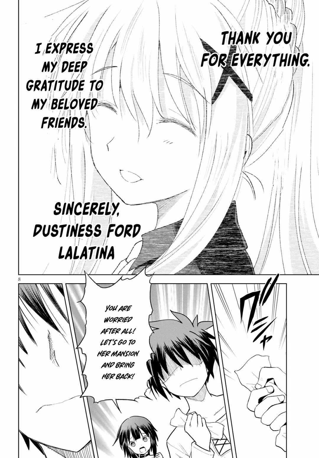 Page 8 Chapter 71 Kono Subarashii Sekai ni Shukufuku wo!