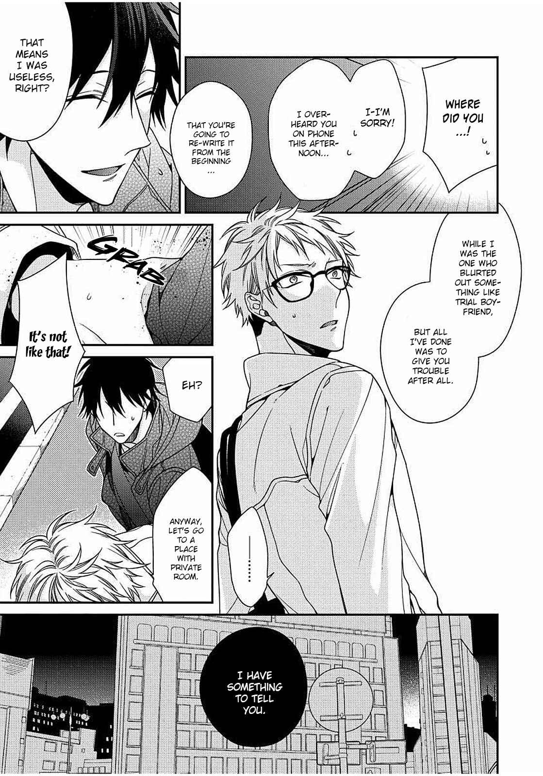 Page 12 Chapter 3 Hetare Wanko to Fudanshi Senpai