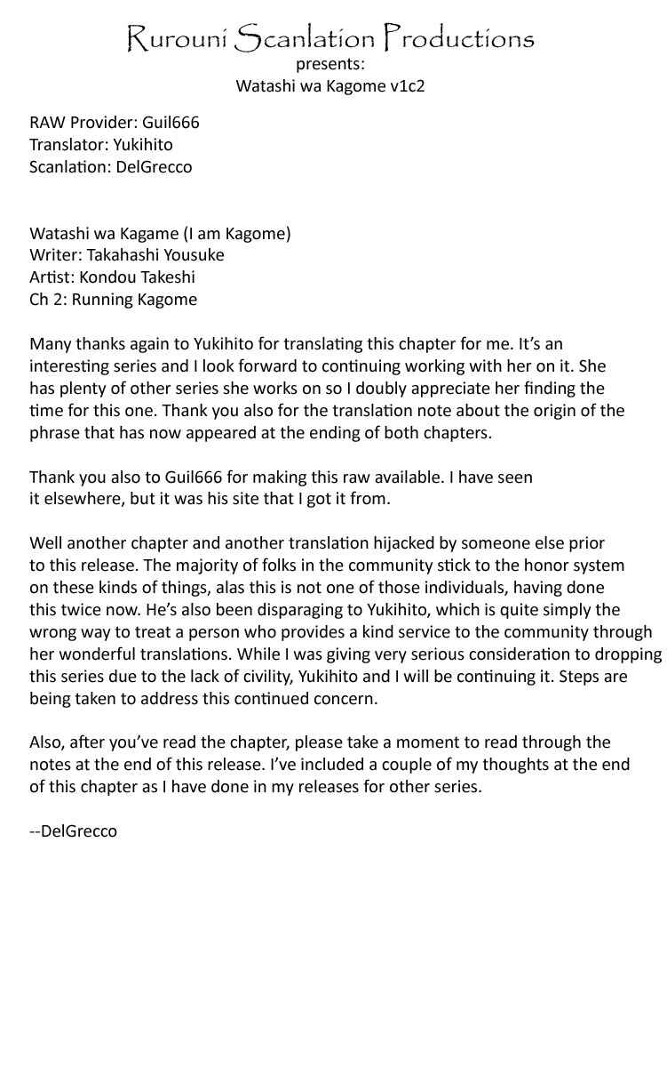Page 20 Chapter 2 Watashi wa Kagome