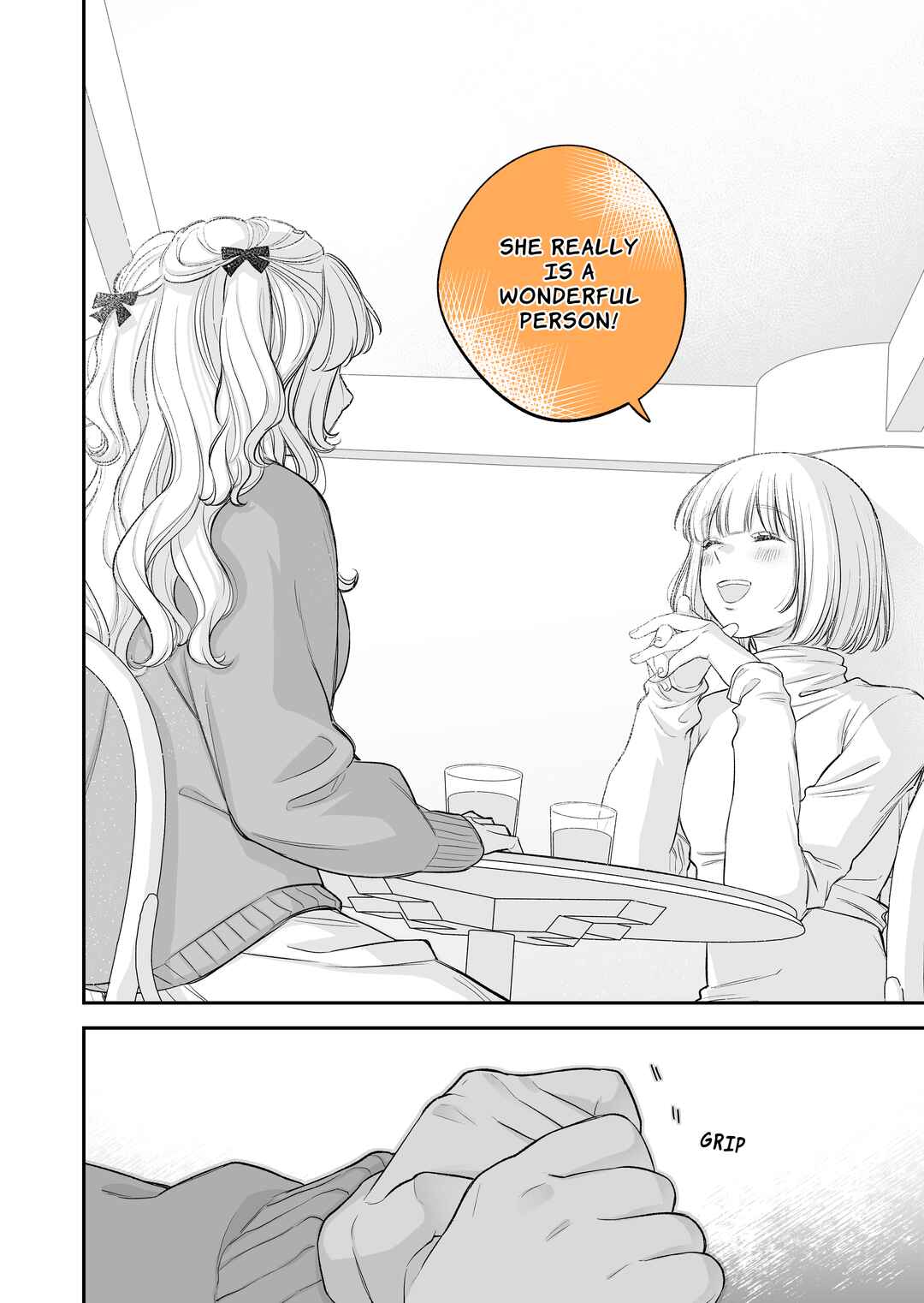 Page 4 Chapter 8.2 Genkai OL to Joshi Daisei ga 〇〇 Suru Hanashi