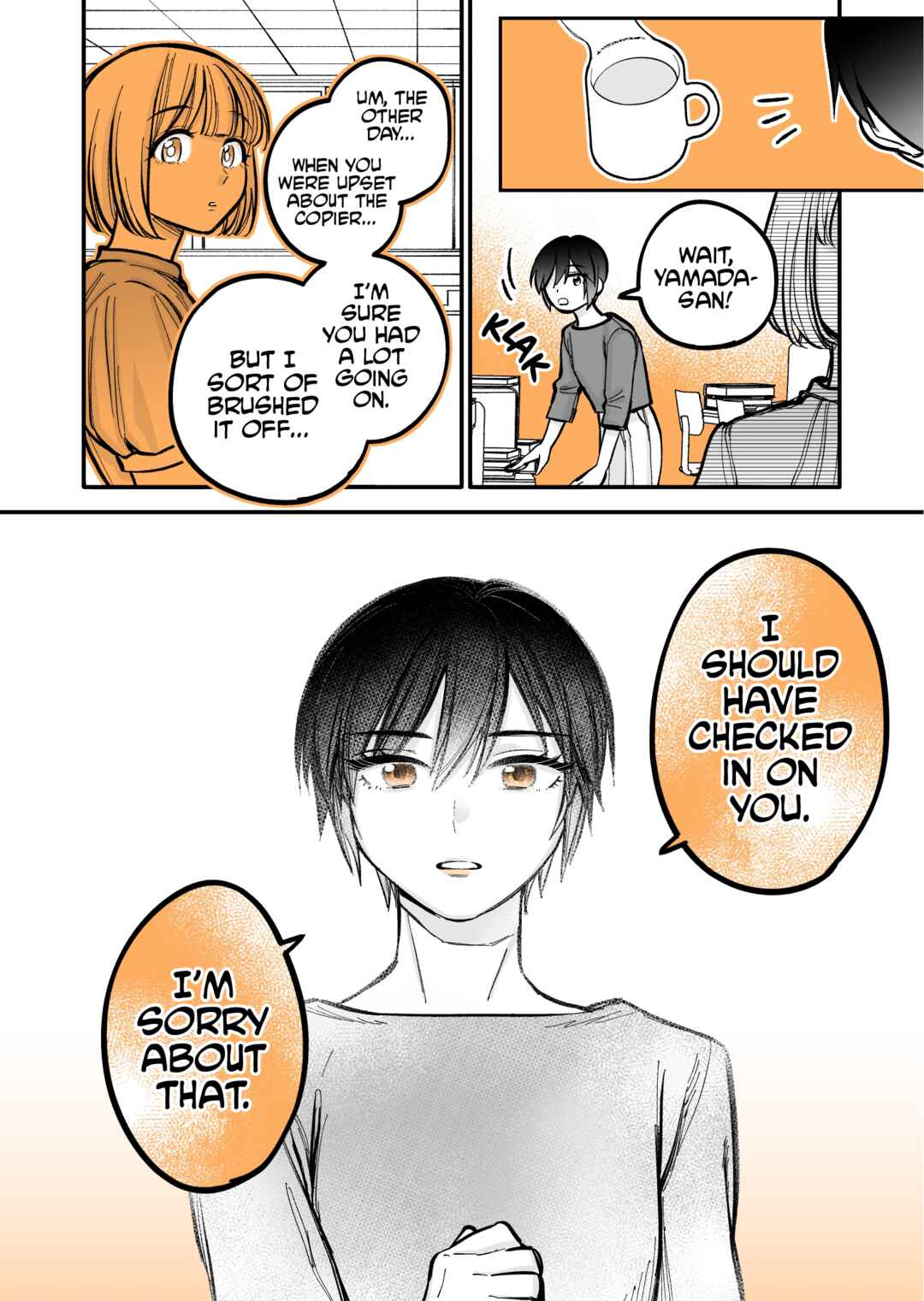 Page 2 Chapter 3.4 Genkai OL to Joshi Daisei ga 〇〇 Suru Hanashi