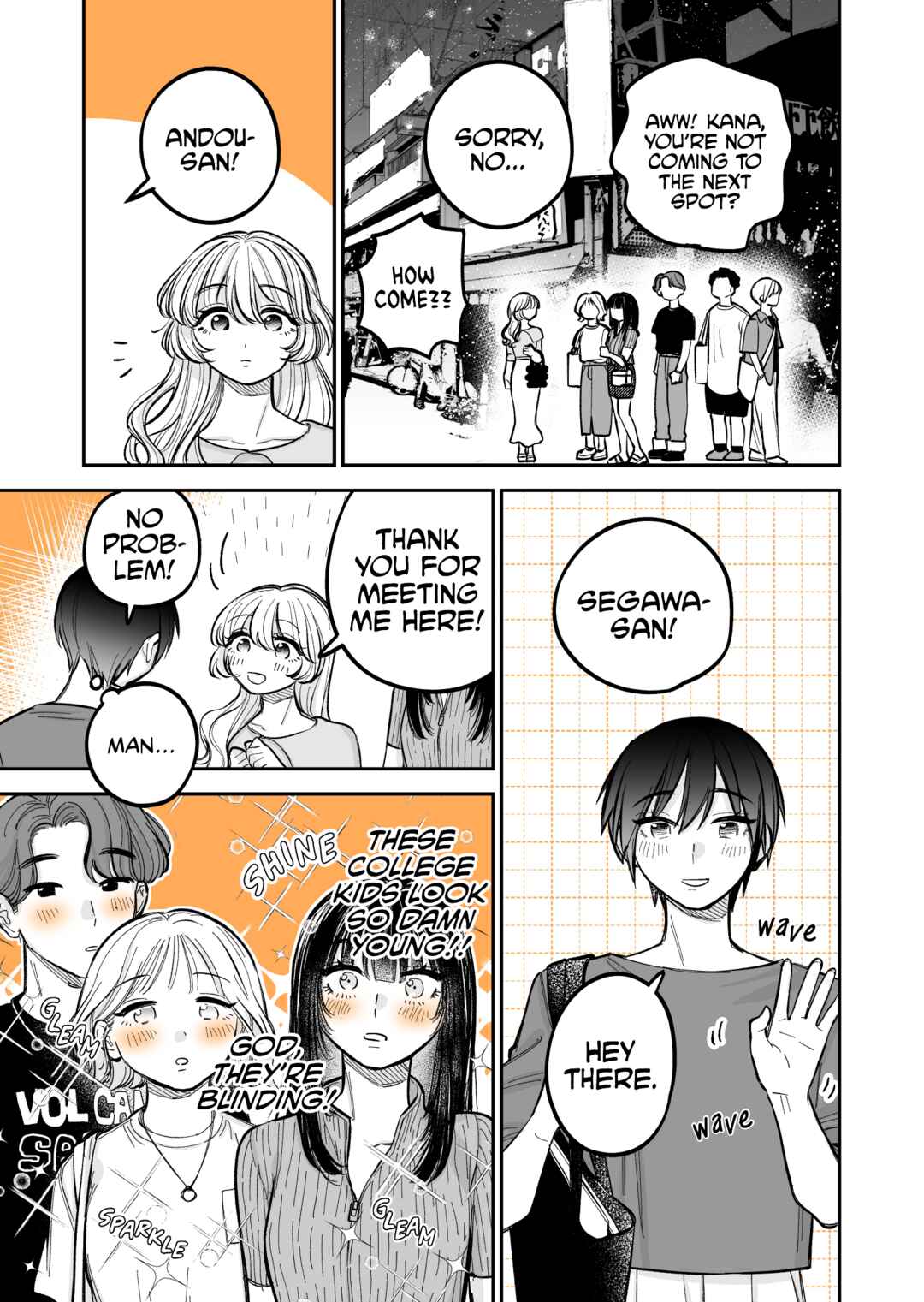 Page 1 Chapter 4.3 Genkai OL to Joshi Daisei ga 〇〇 Suru Hanashi