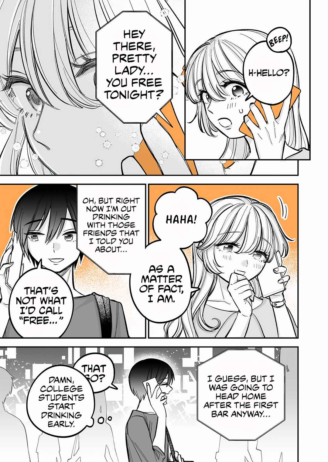 Page 1 Chapter 4.2 Genkai OL to Joshi Daisei ga 〇〇 Suru Hanashi