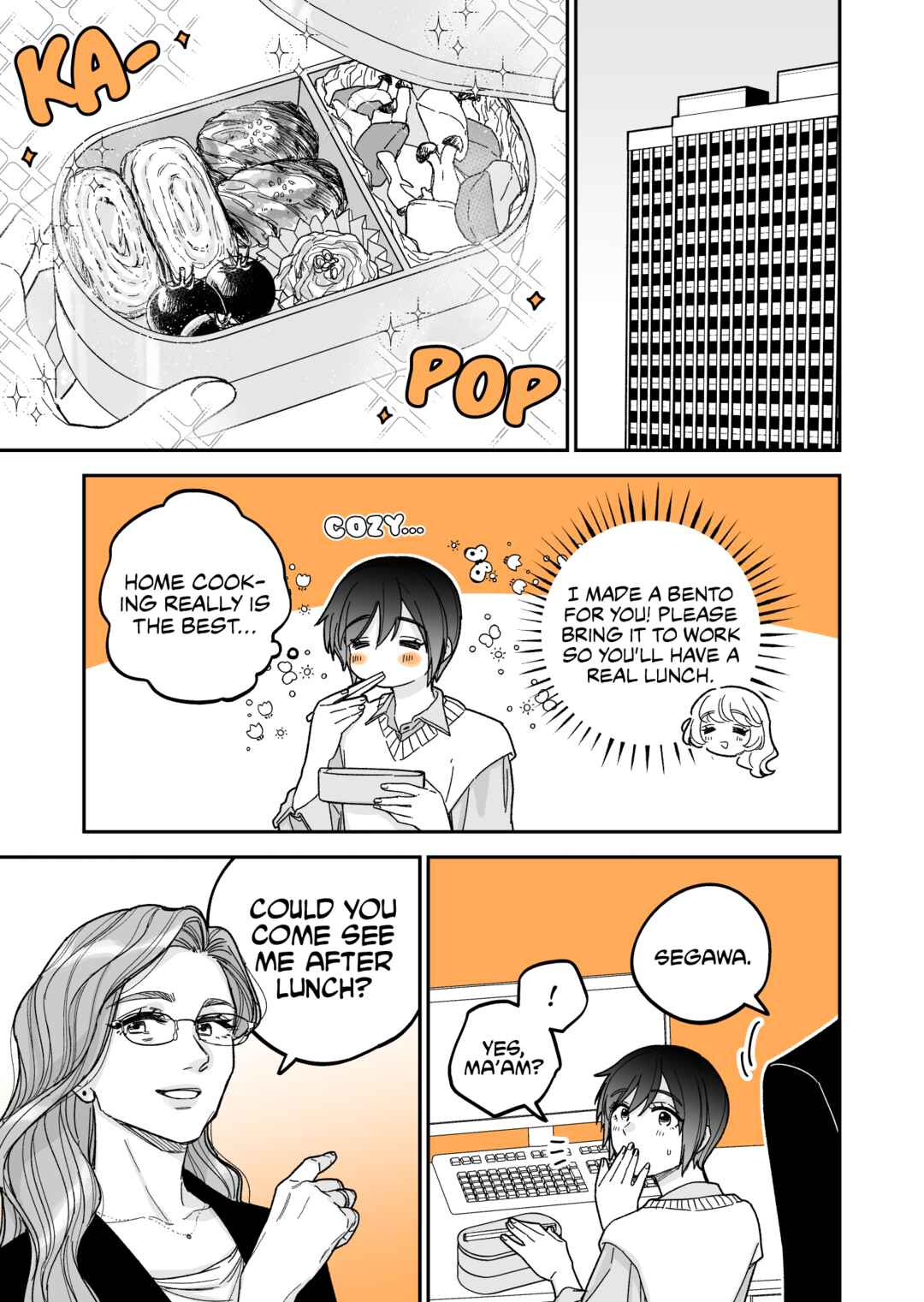 Page 1 Chapter 6.1 Genkai OL to Joshi Daisei ga 〇〇 Suru Hanashi