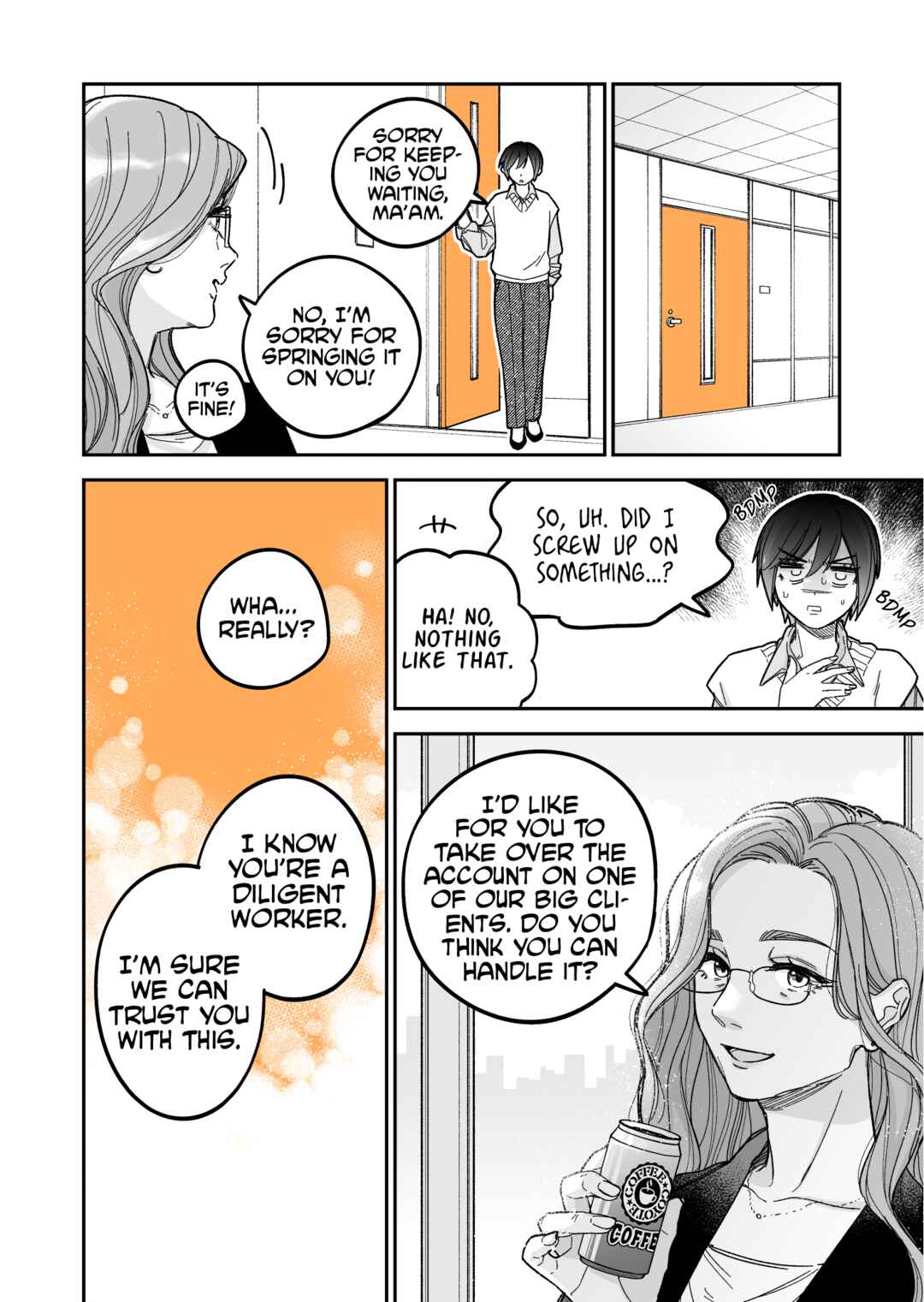 Page 2 Chapter 6.1 Genkai OL to Joshi Daisei ga 〇〇 Suru Hanashi