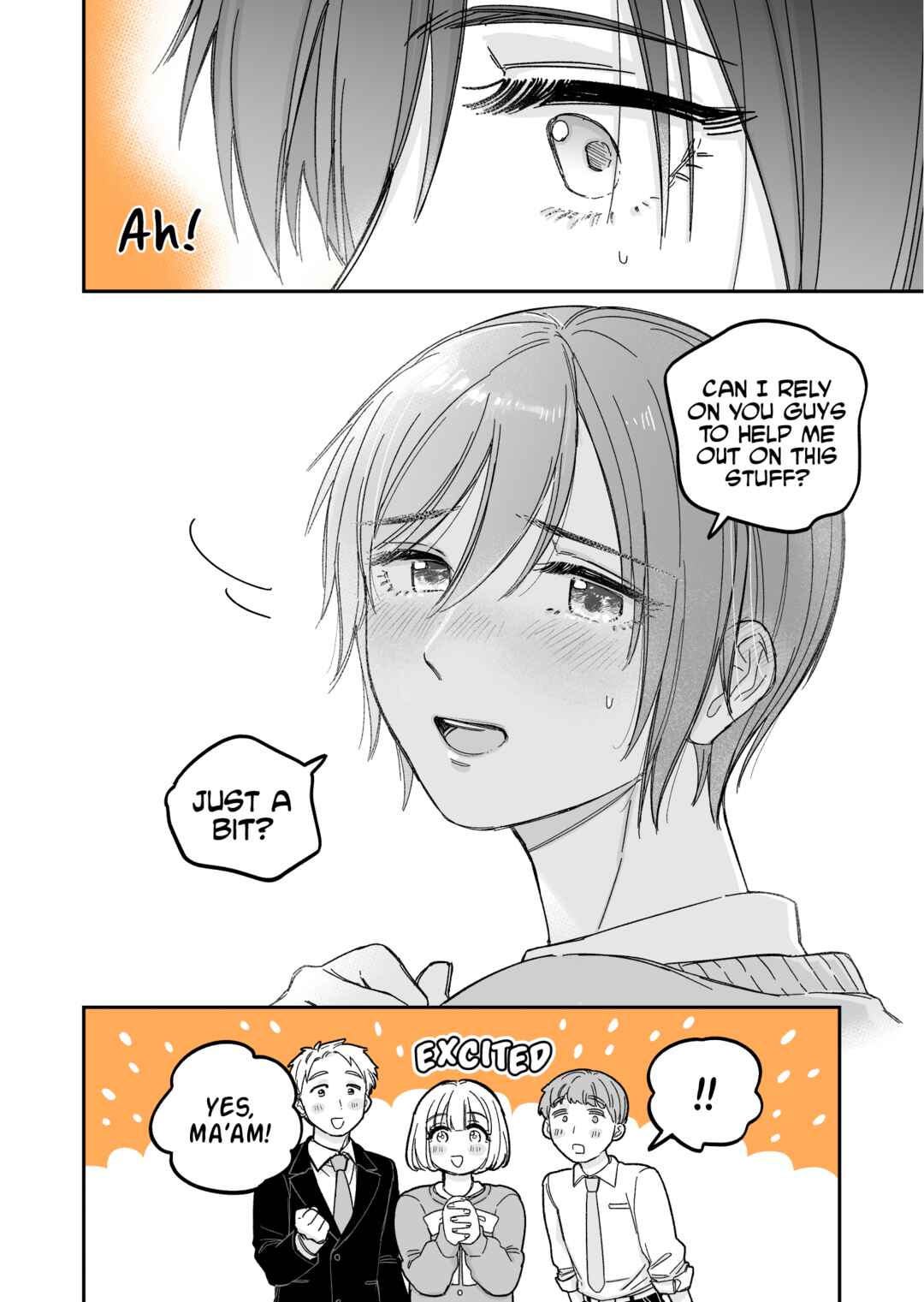 Page 4 Chapter 6.1 Genkai OL to Joshi Daisei ga 〇〇 Suru Hanashi