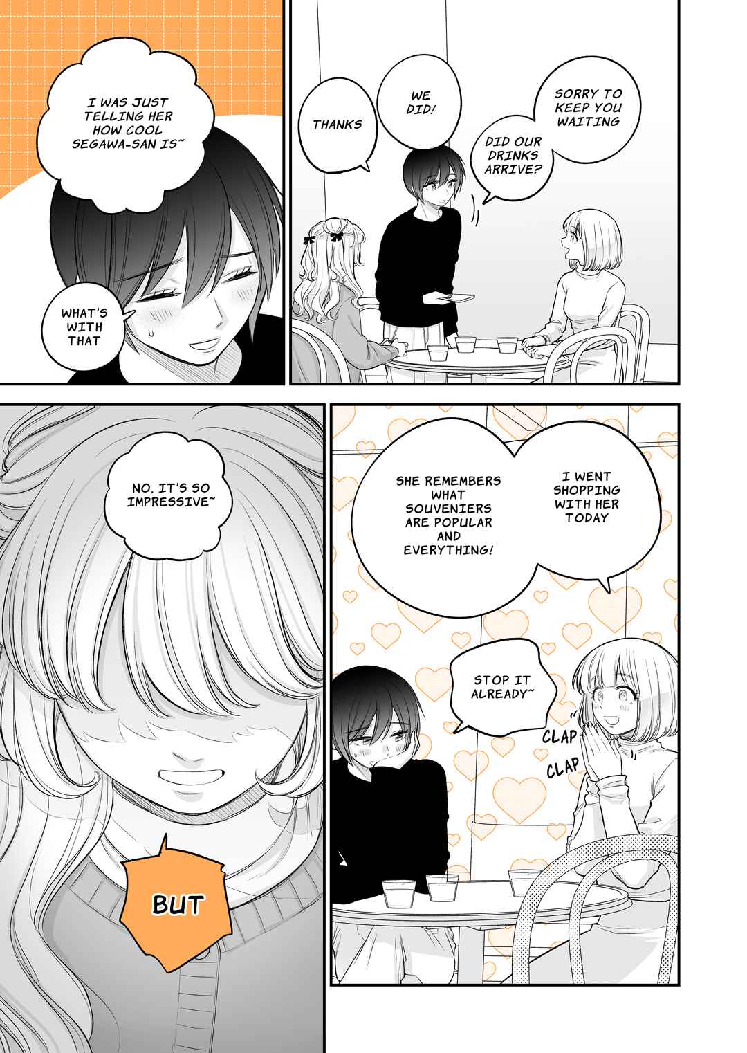 Page 1 Chapter 8.3 Genkai OL to Joshi Daisei ga 〇〇 Suru Hanashi