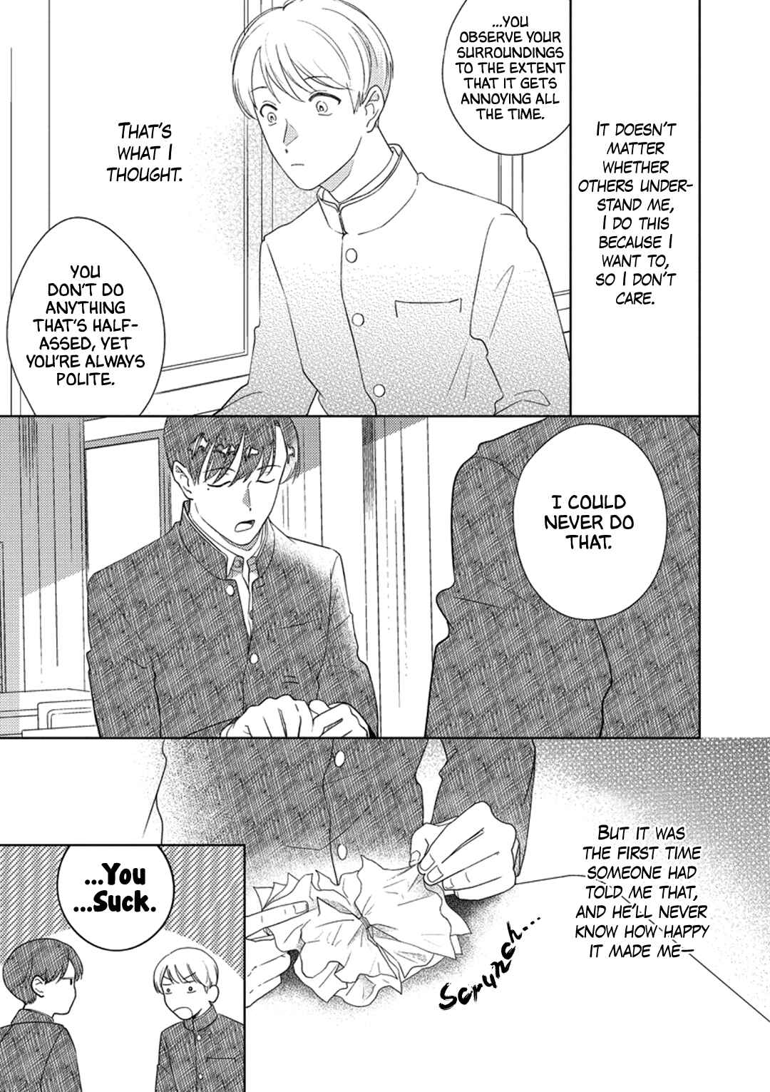Page 19 Chapter 1 Towa to Hata to Kiss no Yume