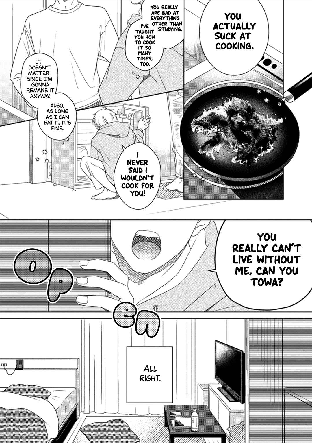 Page 4 Chapter 1 Towa to Hata to Kiss no Yume