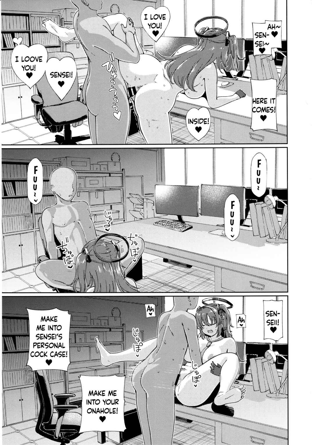 Page 16 Chapter Unknown_893e Blue Archive - Sensei no Doutei Chinpo to Aishou Yosugite Sex ni Dohamari suru Hayase Yuuka (Doujinshi)