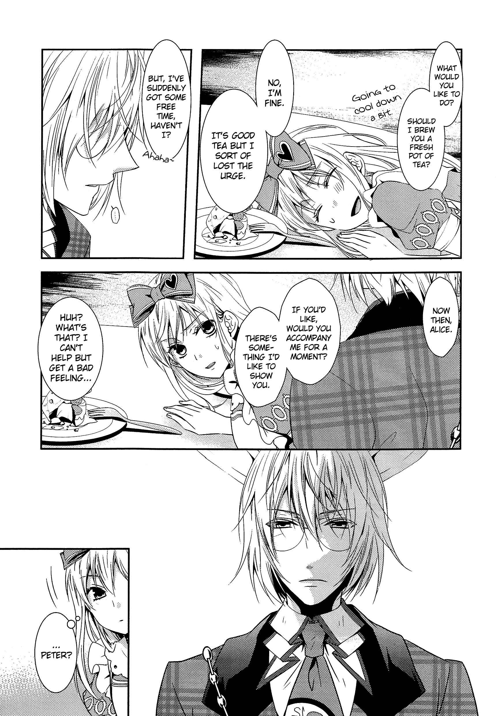 Page 9 Chapter 3 Alice in the Country of Hearts ~Afternoon Tea With the Clock Rabbit~