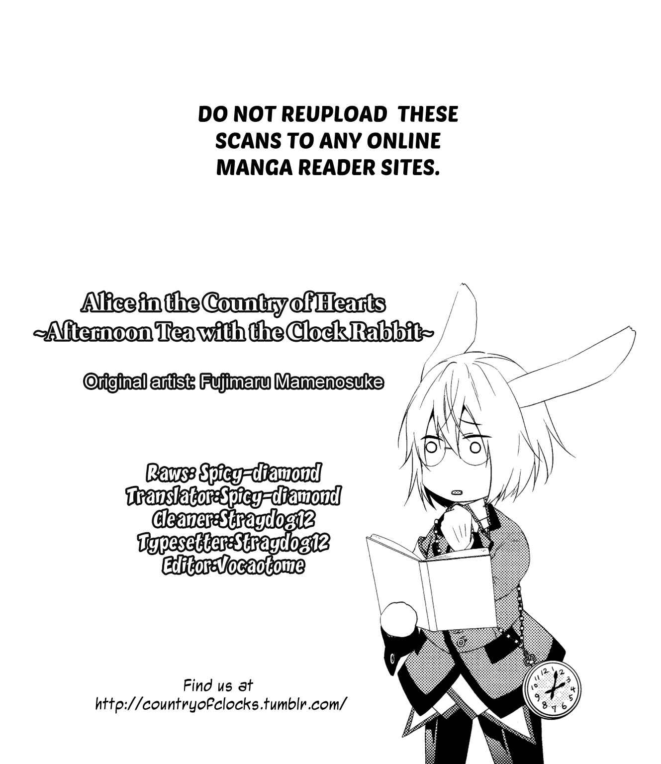 Page 1 Chapter 4 Alice in the Country of Hearts ~Afternoon Tea With the Clock Rabbit~