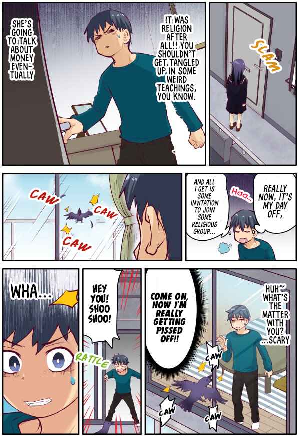 Page 2 Chapter Unknown_5a3e The crow I saved that one time, is just too clumsy for me (Oneshot)