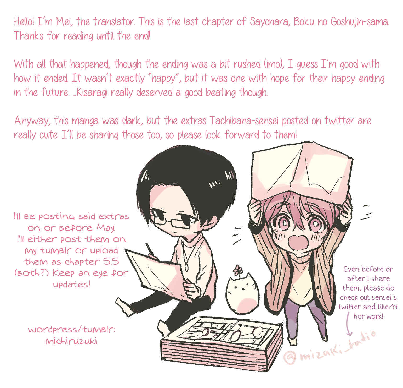Page 39 Chapter 5 Sayonara, Boku no Goshujin-sama