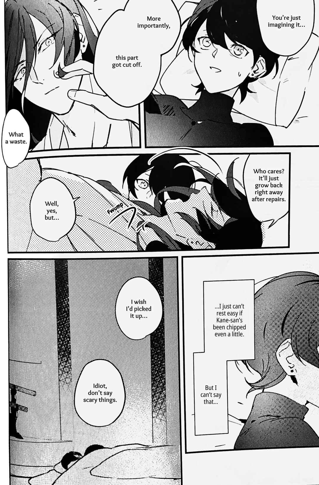 Page 17 Chapter Unknown_979b Touken Ranbu - Kimi no Te (Doujinshi)