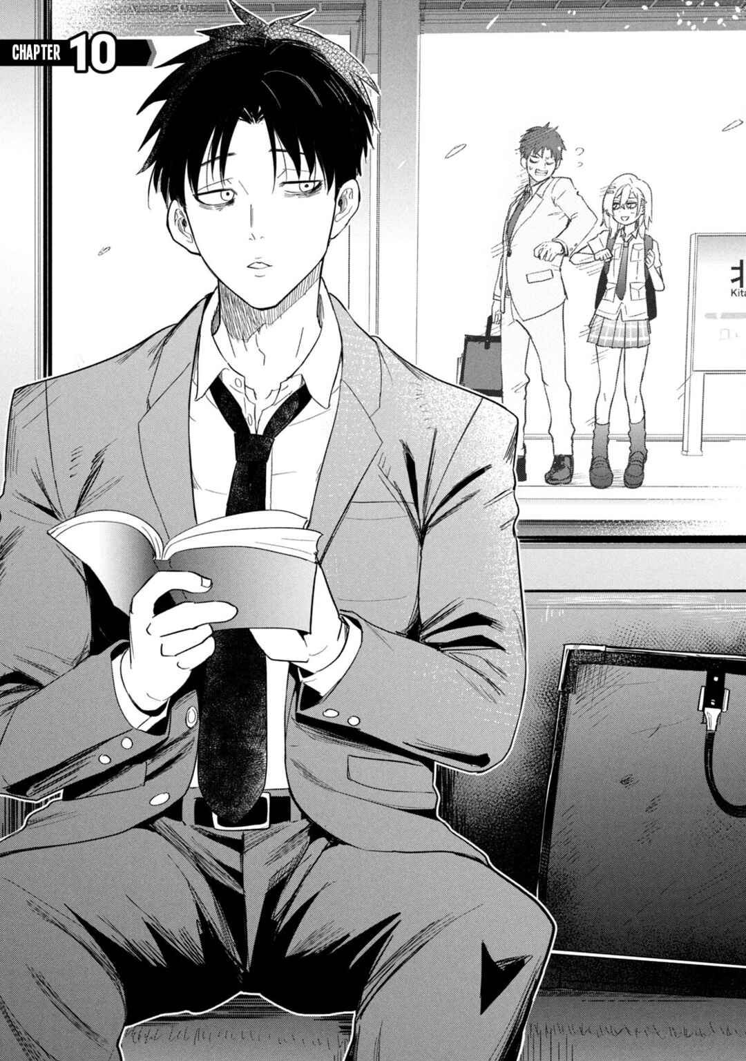 Page 3 Chapter 10 Asa no Tsuukin Densha de, Yatara to Hanashikakete Kuru Joshikousei.