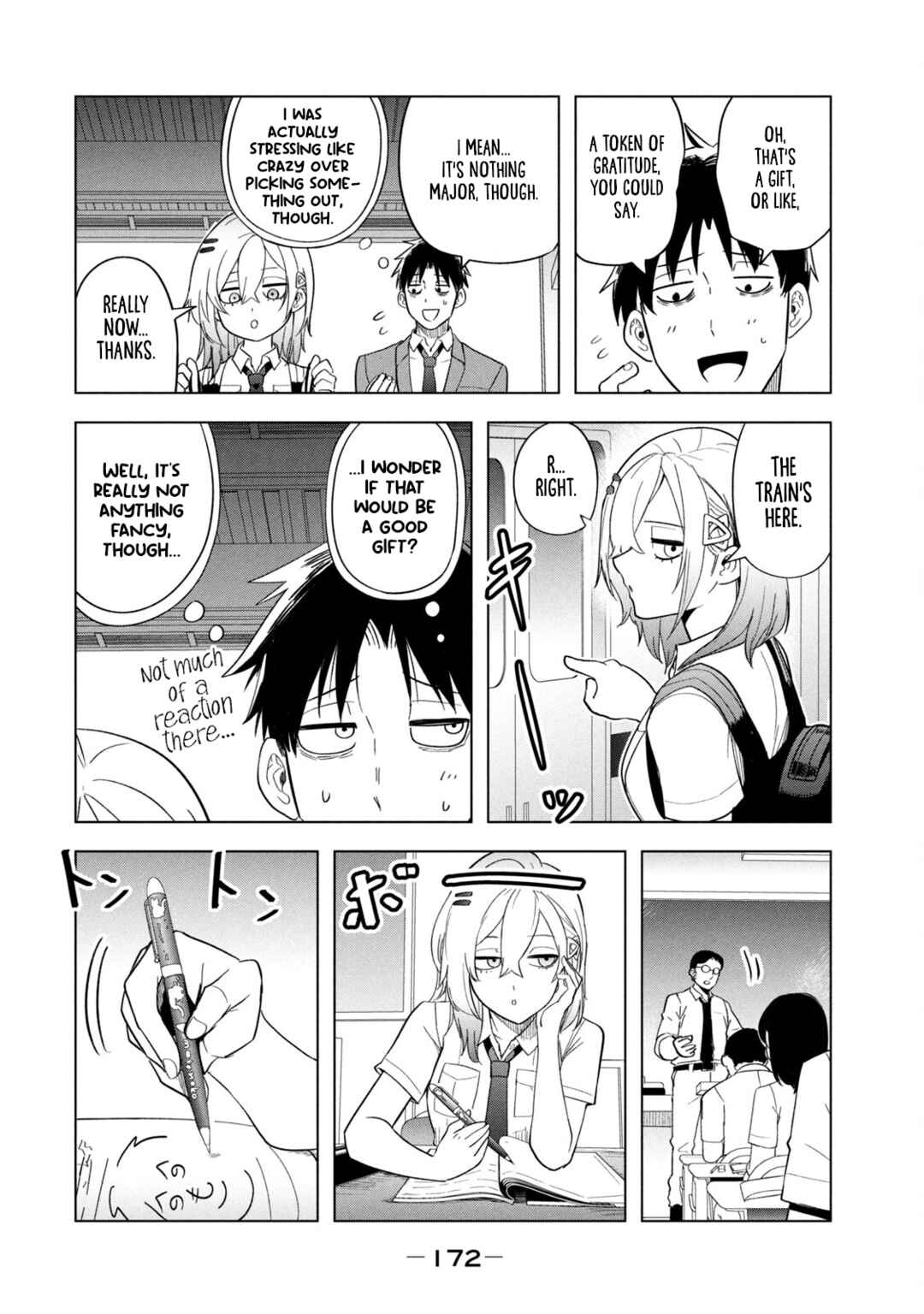Page 2 Chapter 10.1 Asa no Tsuukin Densha de, Yatara to Hanashikakete Kuru Joshikousei.