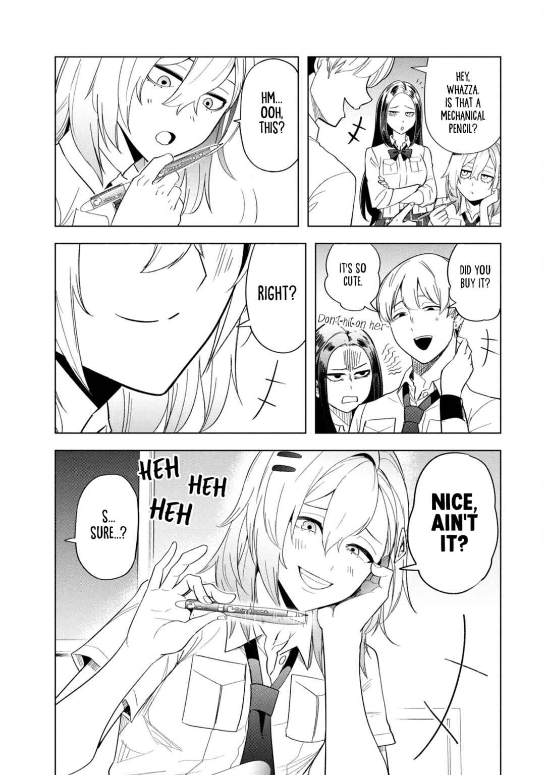 Page 3 Chapter 10.1 Asa no Tsuukin Densha de, Yatara to Hanashikakete Kuru Joshikousei.